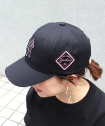 MLB Korea（エムエルビーコリア）の「【MLB】日本未発売モデル MLB Korea エムエルビーコリア ダイヤモンド刺繍ロゴパッチボールキャップ メジャーリーグ べースボール 850185111（キャップ）」
