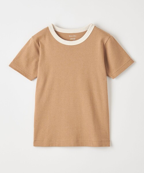 Steven Alan（スティーブンアラン）の「＜Steven Alan＞アンダイド フライス Tシャツ（Tシャツ/カットソー・レディース・ブラウン/オリーブ/オフホワイト・FREE）」の11枚目の写真