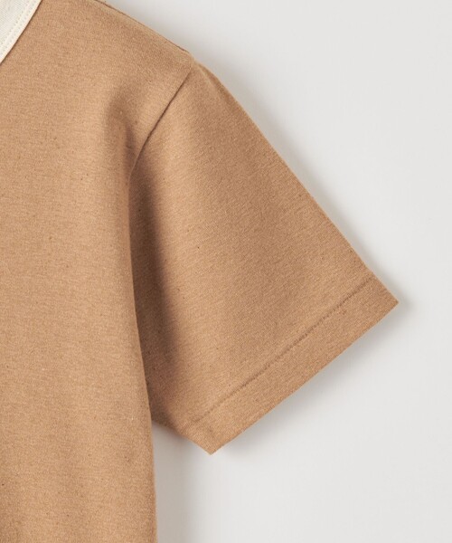 Steven Alan（スティーブンアラン）の「＜Steven Alan＞アンダイド フライス Tシャツ（Tシャツ/カットソー・レディース・ブラウン/オリーブ/オフホワイト・FREE）」の14枚目の写真