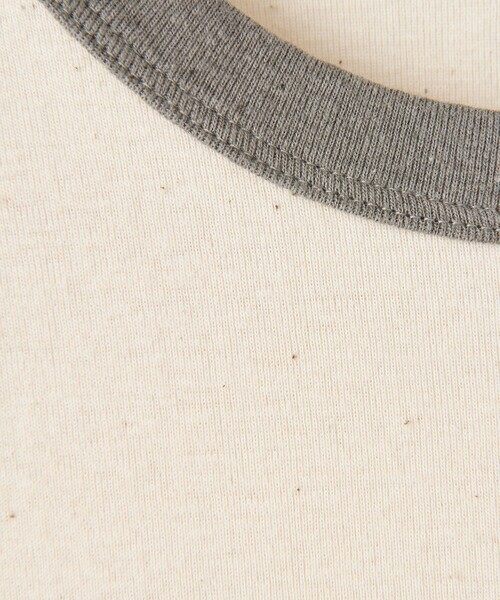 Steven Alan（スティーブンアラン）の「＜Steven Alan＞アンダイド フライス Tシャツ（Tシャツ/カットソー・レディース・ブラウン/オリーブ/オフホワイト・FREE）」の20枚目の写真