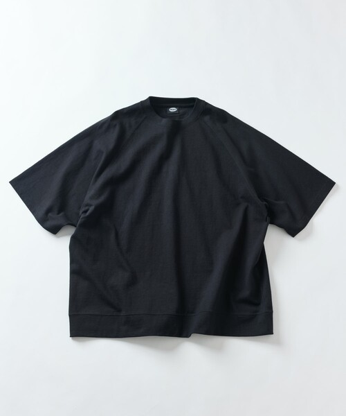 付属品完備Subculture ラグランスリーブシャツ ブラック&ホワイト ２ Starting Over tシャツ oversize raglan sleeve print long T