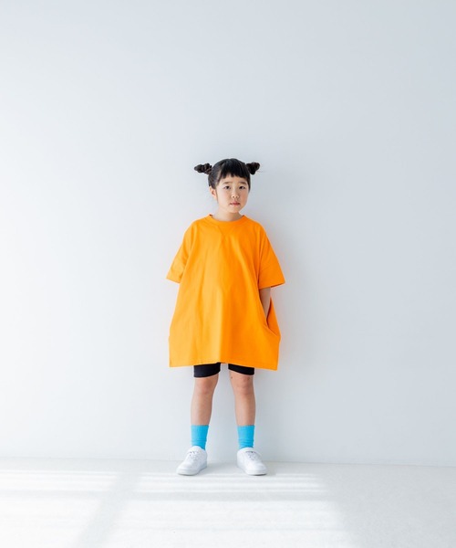 LOWRYS FARM（ローリーズファーム）の「プリントカットワンピースＳＳ　310931（ワンピース・キッズ・パープル/オレンジ/グレー/オフホワイト・140cm/130cm/120cm/110cm/150cm）」の19枚目の写真