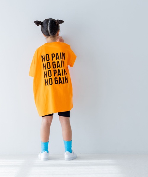 LOWRYS FARM（ローリーズファーム）の「プリントカットワンピースＳＳ　310931（ワンピース・キッズ・パープル/オレンジ/グレー/オフホワイト・140cm/130cm/120cm/110cm/150cm）」の21枚目の写真