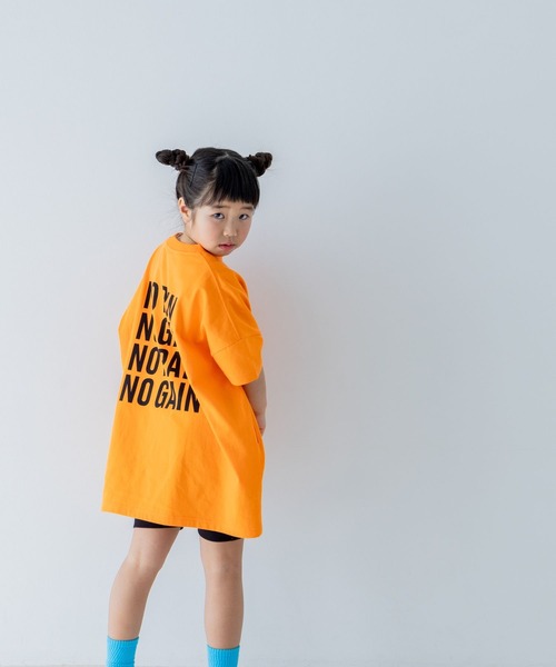 LOWRYS FARM（ローリーズファーム）の「プリントカットワンピースＳＳ　310931（ワンピース・キッズ・パープル/オレンジ/グレー/オフホワイト・140cm/130cm/120cm/110cm/150cm）」の22枚目の写真