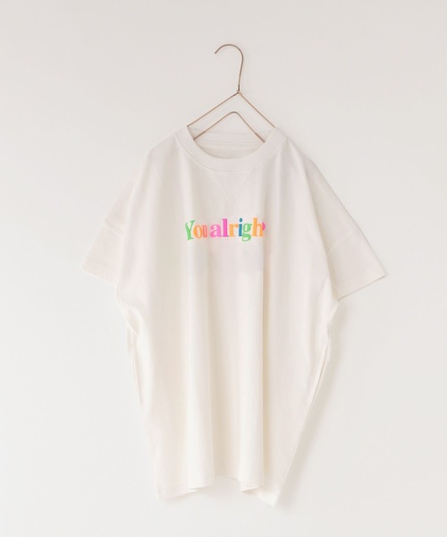 LOWRYS FARM（ローリーズファーム）の「プリントカットワンピースＳＳ　310931（ワンピース・キッズ・パープル/オレンジ/グレー/オフホワイト・140cm/130cm/120cm/110cm/150cm）」の6枚目の写真