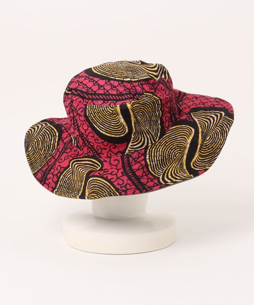 チチカカ（チチカカ）の「アフリカンハット（ハット・レディース・レッド/カーキ/ブルー・FREE）」の11枚目の写真