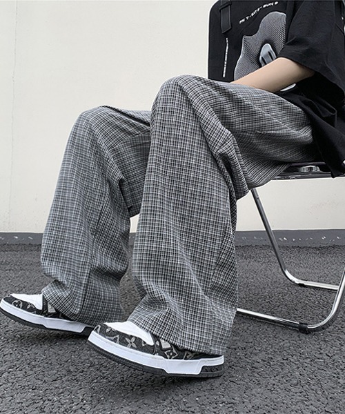 Ressaca(レサーカ)の「ルーズシルエットチェック柄イージーパンツ(その他パンツ・メンズ・ブラウン/ブラック・XL/M/L)」の12枚目の写真