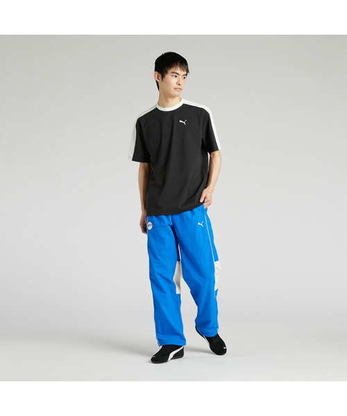 PUMA（プーマ）の「PUMA プーマ ユニセックス ユーティリティ 半袖 Tシャツ（Tシャツ/カットソー・メンズ・ブルー系その他/ブラック・SMALL/X-LARGE/XX-LARGE/MEDIUM/LARGE）」の4枚目の写真