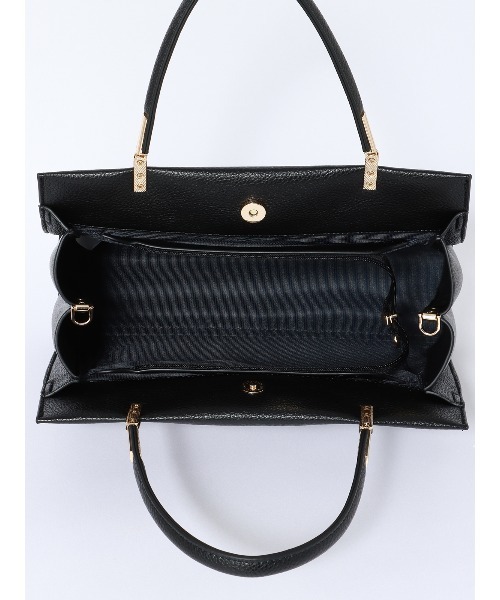 SUIT SQUARE（スーツスクエア）の「WEB限定 ハンドバッグ Ciel de L’amour フェイクレザー（ハンドバッグ・レディース・ホワイト系/ブルー系/ブラック系・F）」の5枚目の写真