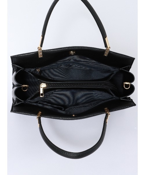 SUIT SQUARE（スーツスクエア）の「WEB限定 ハンドバッグ Ciel de L’amour フェイクレザー（ハンドバッグ・レディース・ホワイト系/ブルー系/ブラック系・F）」の6枚目の写真