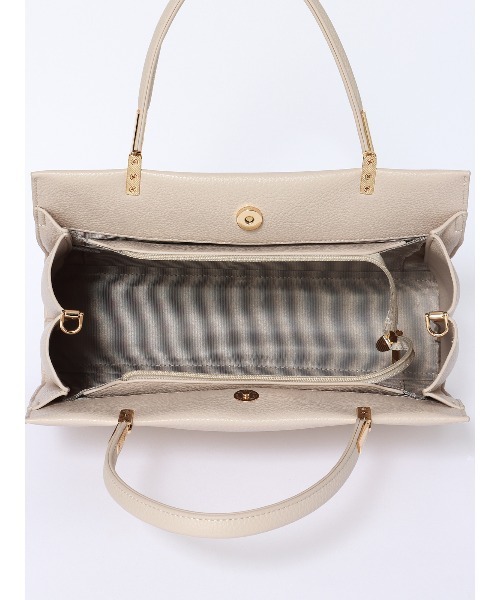 SUIT SQUARE（スーツスクエア）の「WEB限定 ハンドバッグ Ciel de L’amour フェイクレザー（ハンドバッグ・レディース・ホワイト系/ブルー系/ブラック系・F）」の7枚目の写真