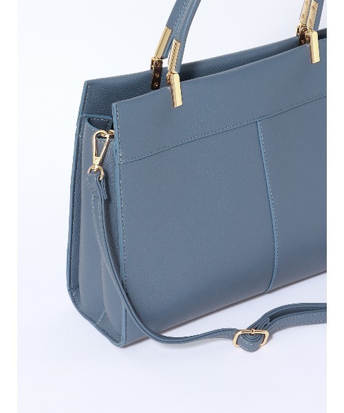 SUIT SQUARE（スーツスクエア）の「WEB限定 ハンドバッグ Ciel de L’amour フェイクレザー（ハンドバッグ・レディース・ホワイト系/ブルー系/ブラック系・F）」の22枚目の写真