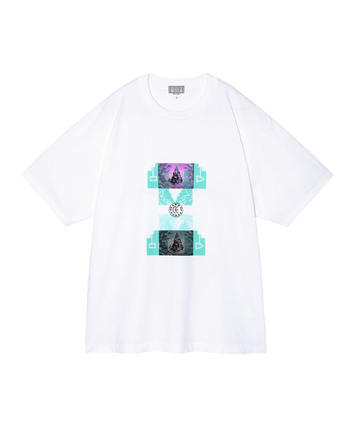 C.E(シーイー)の「【C.E / シーイー】 cavempt TH our castle / AS D_integra CES27T1 2(Tシャツ/カットソー・メンズ・ホワイト・X-LARGE/LARGE/MEDIUM)」の1枚目の写真