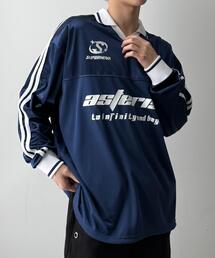 WEGO/グロッシーサッカーロンT