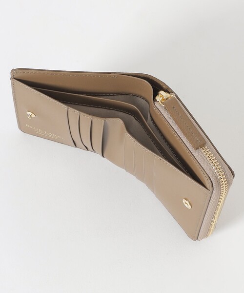 セール】クレストブリッジチェックレザー二つ折り財布（財布