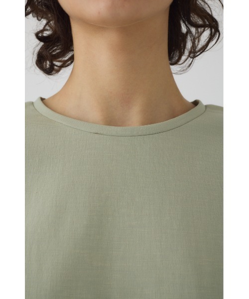 RIM.ARK（リムアーク）の「Tuck sleeve design cut tops タックスリーブデザインカットトップス（Tシャツ/カットソー・レディース・ブラック/ライトグリーン/ネイビー/ホワイト・FREE）」の7枚目の写真