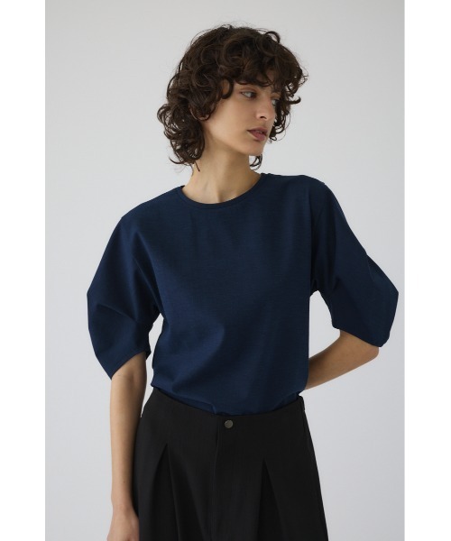 正規 Tuck タックスリーブデザインカット tops cut design sleeve トップス