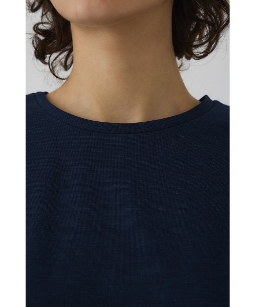 RIM.ARK（リムアーク）の「Tuck sleeve design cut tops タックスリーブデザインカットトップス（Tシャツ/カットソー・レディース・ブラック/ライトグリーン/ネイビー/ホワイト・FREE）」の20枚目の写真