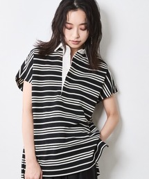 CHIC STYLE | ラガーシャツプルオーバー＜大きいサイズ有＞シックスタイル(Tシャツ/カットソー)