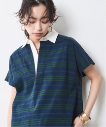 CHIC STYLE | ラガーシャツプルオーバー＜大きいサイズ有＞シックスタイル(Tシャツ/カットソー)