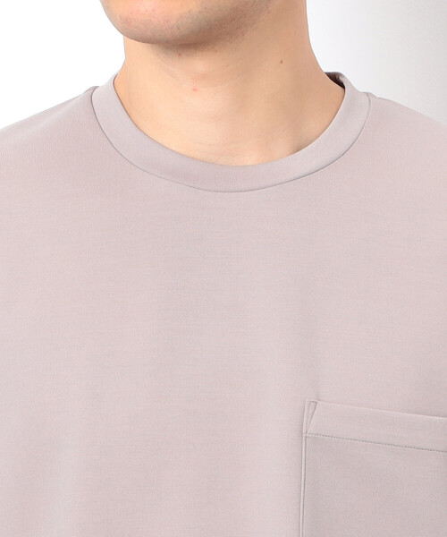 COMME CA ISM(コムサイズム)の「半袖 フェイクレイヤード クルーネックTシャツ(Tシャツ/カットソー・メンズ・ベージュ/ホワイト/サックスブルー/ブラック・X-LARGE/LARGE/MEDIUM)」の21枚目の写真