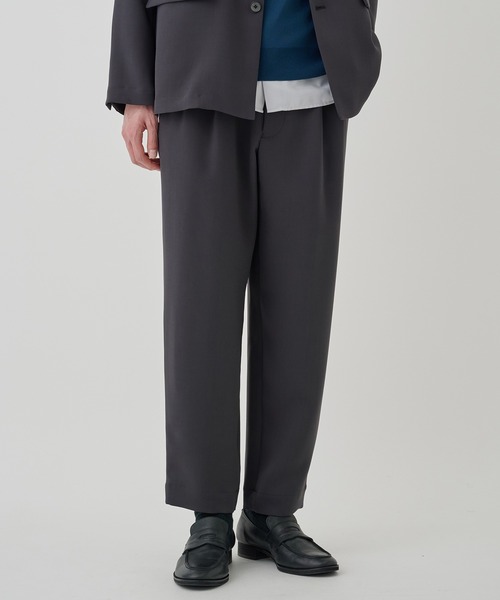 ユナイテッドトウキョウ　パンツスーツ UNITED TOKYO スラックス パンツ ベルテッド2ウェイパンツ