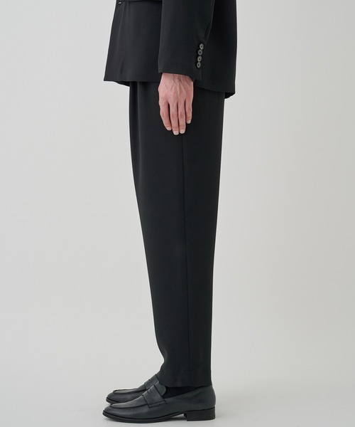 セール】ダブルクロス テーパードパンツ SETUP可（スラックス