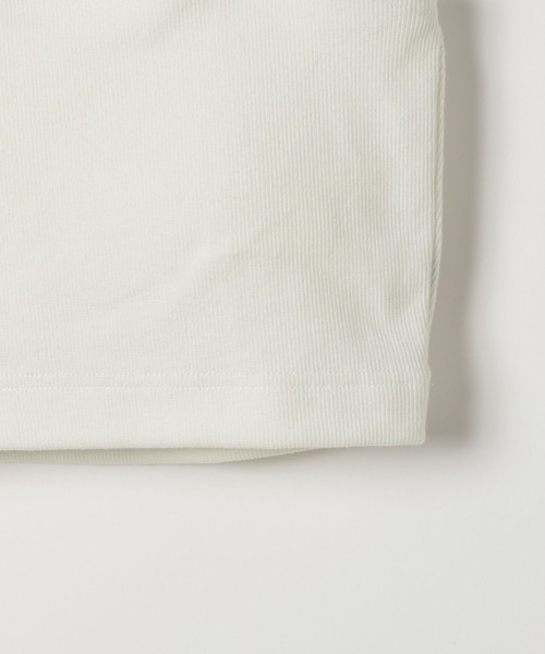 Heather（ヘザー）の「ショートカップ付きリブキャミ2　452630（キャミソール・レディース・ブラック/ホワイト・S/M）」の14枚目の写真