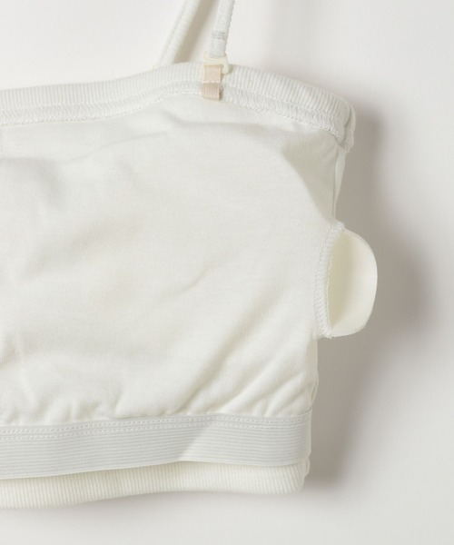 Heather（ヘザー）の「ショートカップ付きリブキャミ2　452630（キャミソール・レディース・ブラック/ホワイト・S/M）」の18枚目の写真