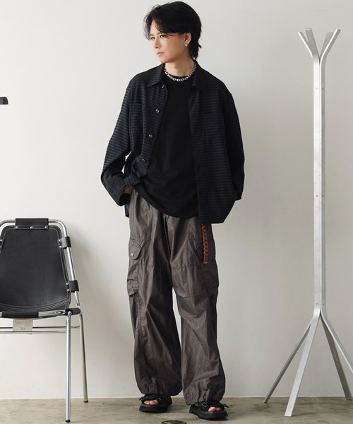 WYM LIDNM(ウィム バイ リドム)の「CROSS LINK SHORT NECKLACE / ANCHOR TWIST SHORT NECKLACE(ネックレス・メンズ・シルバー/シルバー系2・FREE)」の21枚目の写真