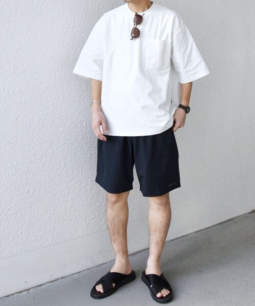 SHIPS any(シップス エニィ)の「SHIPS any: SOLOTEX(R) バックピケ リラックス ポケット Tシャツ◇(Tシャツ/カットソー・メンズ・ダークグレー/ブラック/ホワイト・MEDIUM/LARGE/X-LARGE)」の4枚目の写真