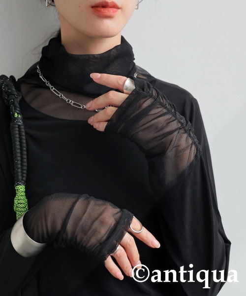 セール】シアーポイントギャザートップス（Tシャツ/カットソー