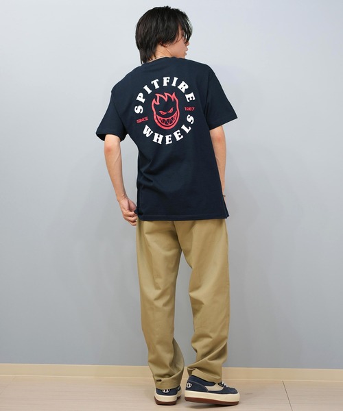 SPITFIRE/スピットファイヤー 半袖 Tシャツ バックプリント ロゴ