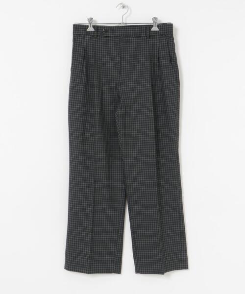 FARAH（ファーラー）の「FARAH　Out Tuck Wide Tapered PANTS（その他パンツ・メンズ・チャコールグレー/ブラック系その他/ネイビー・32/30/34）」の2枚目の写真