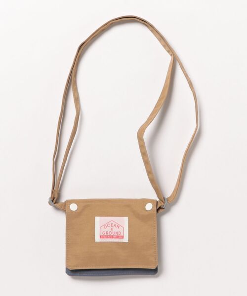 Ocean&Ground（オーシャン&グラウンド）の「2WAY移動ﾎﾟｹｯﾄBAG GOODAY（ショルダーバッグ・キッズ・ダークグリーン/ベージュ/ブラック/ライトピンク/ライトパープル/ブルー系その他/サーモンピンク/ダークネイビー/グリーン/ピンク/ラベンダー/ブルー/エメラルド・FREE）」の3枚目の写真