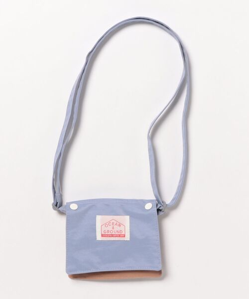 Ocean&Ground（オーシャン&グラウンド）の「2WAY移動ﾎﾟｹｯﾄBAG GOODAY（ショルダーバッグ・キッズ・ダークグリーン/ベージュ/ブラック/ライトピンク/ライトパープル/ブルー系その他/サーモンピンク/ダークネイビー/グリーン/ピンク/ラベンダー/ブルー/エメラルド・FREE）」の10枚目の写真
