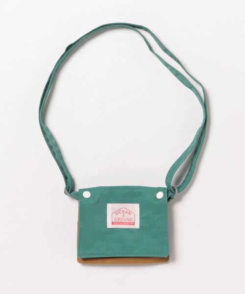 Ocean&Ground（オーシャン&グラウンド）の「2WAY移動ﾎﾟｹｯﾄBAG GOODAY（ショルダーバッグ・キッズ・ダークグリーン/ベージュ/ブラック/ライトピンク/ライトパープル/ブルー系その他/サーモンピンク/ダークネイビー/グリーン/ピンク/ラベンダー/ブルー/エメラルド・FREE）」の6枚目の写真