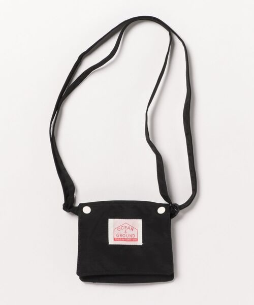 Ocean&Ground（オーシャン&グラウンド）の「2WAY移動ﾎﾟｹｯﾄBAG GOODAY（ショルダーバッグ・キッズ・ダークグリーン/ベージュ/ブラック/ライトピンク/ライトパープル/ブルー系その他/サーモンピンク/ダークネイビー/グリーン/ピンク/ラベンダー/ブルー/エメラルド・FREE）」の2枚目の写真