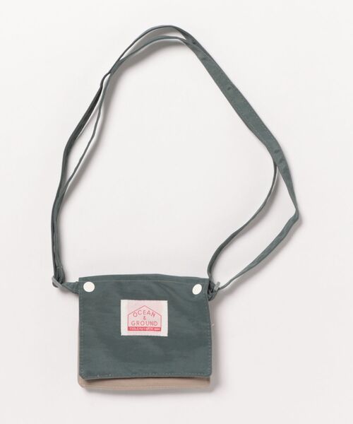Ocean&Ground（オーシャン&グラウンド）の「2WAY移動ﾎﾟｹｯﾄBAG GOODAY（ショルダーバッグ・キッズ・ダークグリーン/ベージュ/ブラック/ライトピンク/ライトパープル/ブルー系その他/サーモンピンク/ダークネイビー/グリーン/ピンク/ラベンダー/ブルー/エメラルド・FREE）」の4枚目の写真
