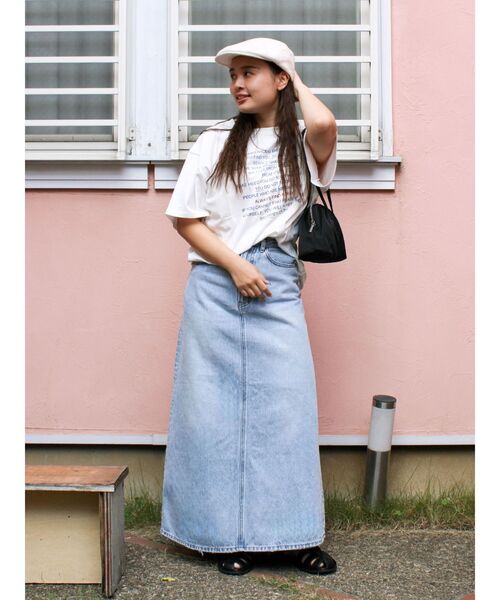 Ungrid(アングリッド)の「フロントロゴメッセージTee(Tシャツ/カットソー・レディース・オフホワイト/ライトグレー/グリーン系その他・FREE)」の20枚目の写真