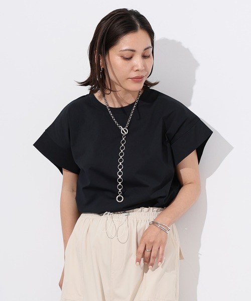 pleats please フレンチスリーブ トップス PLEATS PLEASE ISSEY MIYAKE / プリーツプリーズイッセイミヤケ