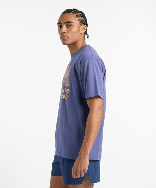 NEW BALANCE(ニューバランス)の「Athletics Running Club ショートスリーブTシャツ(Tシャツ/カットソー・メンズ・ブラック/ブルー・XX-LARGE/X-LARGE/LARGE/MEDIUM/SMALL)」の11枚目の写真