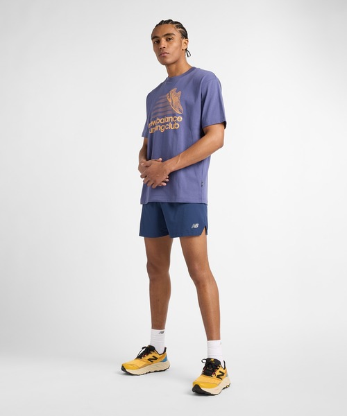 NEW BALANCE(ニューバランス)の「Athletics Running Club ショートスリーブTシャツ(Tシャツ/カットソー・メンズ・ブラック/ブルー・XX-LARGE/X-LARGE/LARGE/MEDIUM/SMALL)」の17枚目の写真