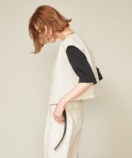 conte（コンテ）の「＜conte＞ジャガード ベスト（ベスト）」 - WEAR