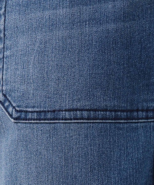 BAYFLOW(ベイフロー)の「【接触冷感・ストレッチ】クールタッチワイドセーラーデニムパンツ(デニムパンツ・メンズ・ダークブルー/ライトブルー・MEDIUM/LARGE)」の9枚目の写真