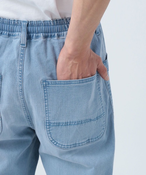 BAYFLOW(ベイフロー)の「【接触冷感・ストレッチ】クールタッチワイドセーラーデニムパンツ(デニムパンツ・メンズ・ダークブルー/ライトブルー・MEDIUM/LARGE)」の16枚目の写真