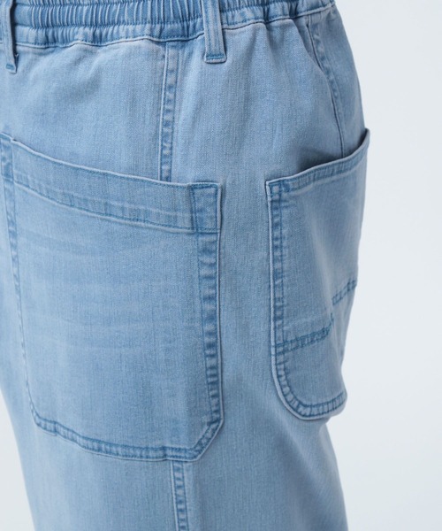 BAYFLOW(ベイフロー)の「【接触冷感・ストレッチ】クールタッチワイドセーラーデニムパンツ(デニムパンツ・メンズ・ダークブルー/ライトブルー・MEDIUM/LARGE)」の19枚目の写真