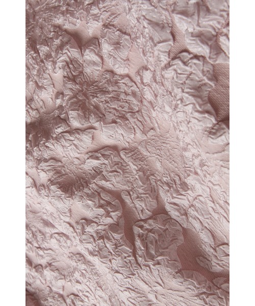 &. NOSTALGIA（アンドドットノスタルジア）の「【ZOZO限定】袖フレアジャガードトップス（シャツ/ブラウス・レディース・ブルー/グレー/ピンク/ブラック/ホワイト・M）」の9枚目の写真