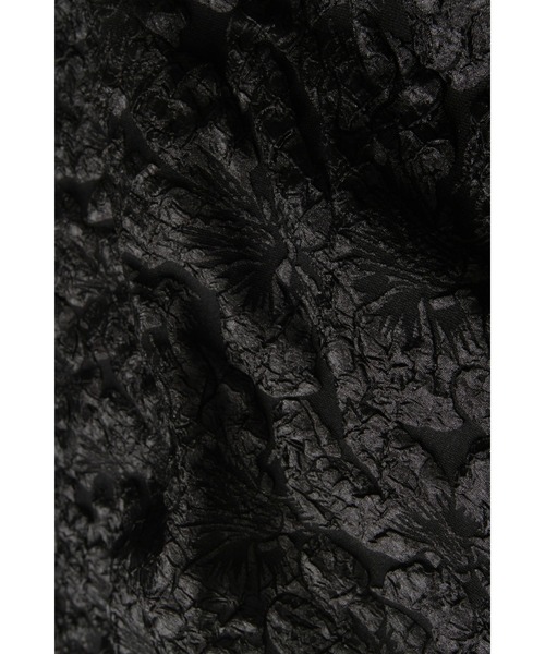 &. NOSTALGIA（アンドドットノスタルジア）の「【ZOZO限定】袖フレアジャガードトップス（シャツ/ブラウス・レディース・ブルー/グレー/ピンク/ブラック/ホワイト・M）」の7枚目の写真