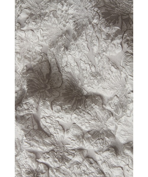 &. NOSTALGIA（アンドドットノスタルジア）の「【ZOZO限定】袖フレアジャガードトップス（シャツ/ブラウス・レディース・ブルー/グレー/ピンク/ブラック/ホワイト・M）」の6枚目の写真